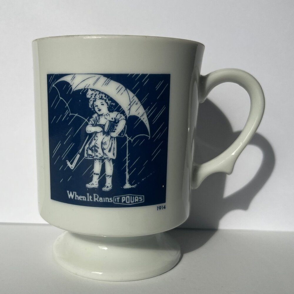 Vintage Morton Salt Girl Mug